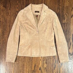 Vintage Y2K Boho Suede Leather Jacket
